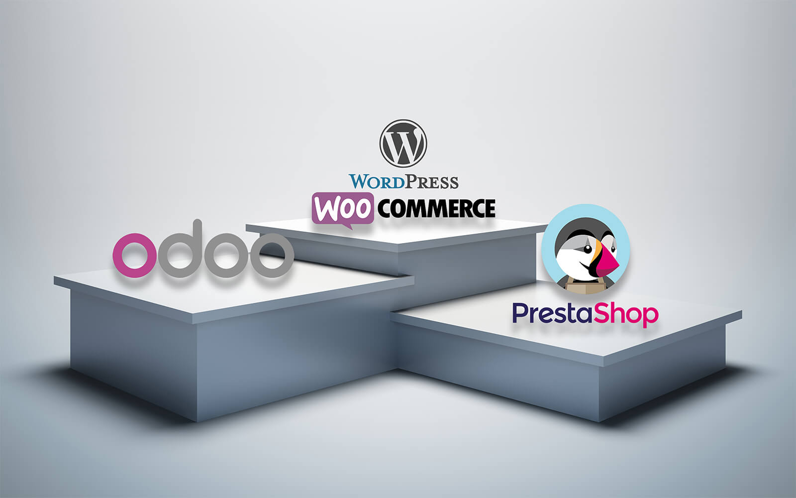 Diferencias entre Woocommerce, Prestashop y Odoo para eCommerce 