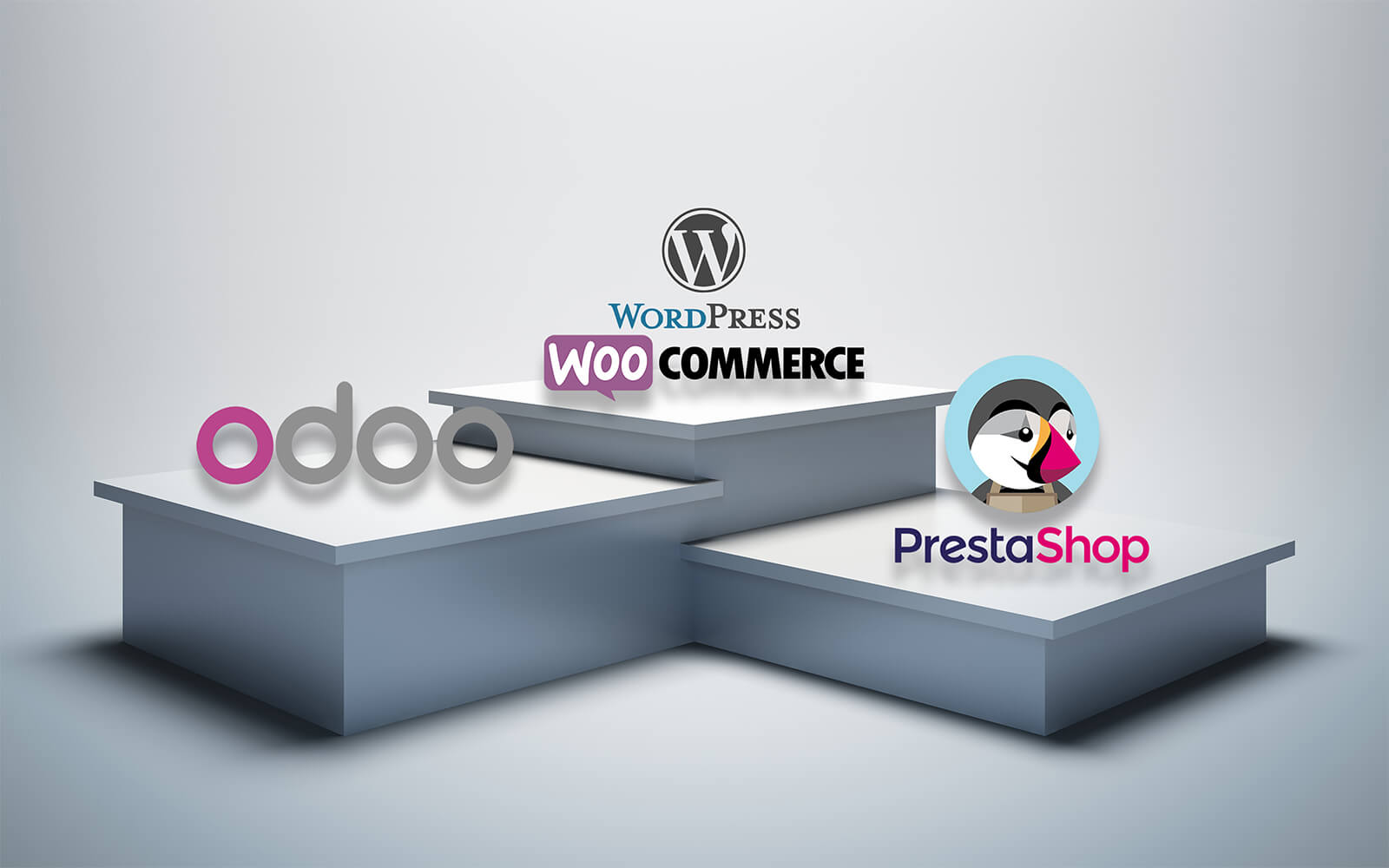 Diferencias entre Woocommerce, Prestashop y Odoo para eCommerce