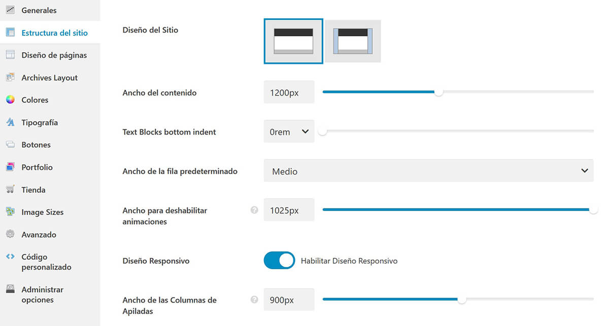 Diseño web sin plantilla